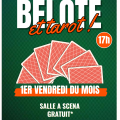 Belote et tarot affiche 1 